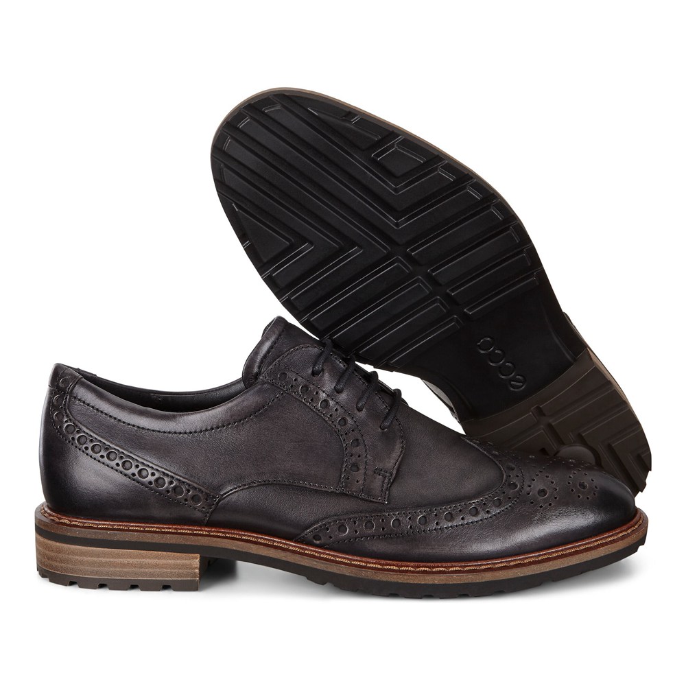 Zapatos De Vestir Hombre - ECCO Vitrus I Wing Tip Tie - Marrom - QTC421693